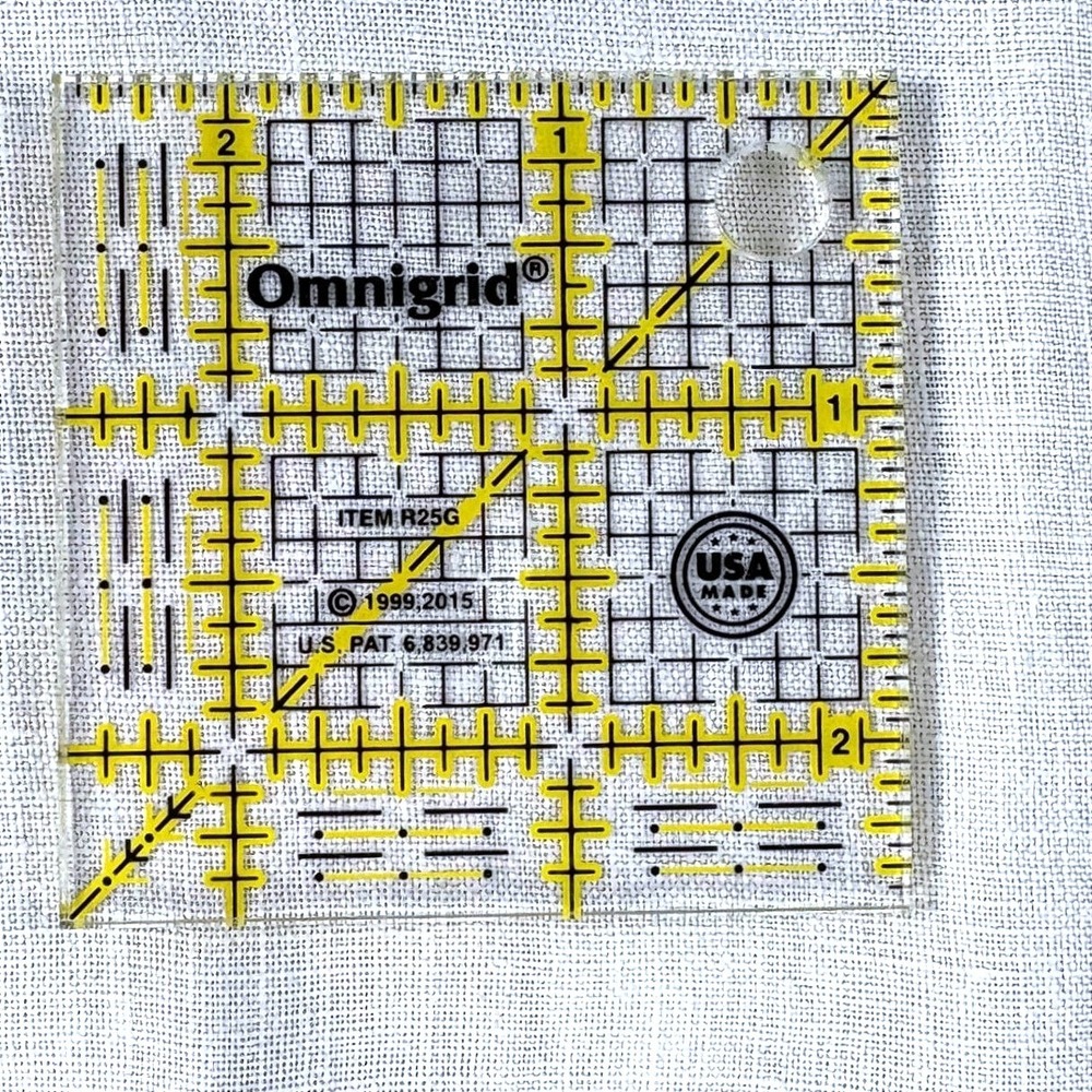 Omnigrid Square Quilting Ruler Set 4pc Acrylic Sewing Tools - Picture 3 of 5